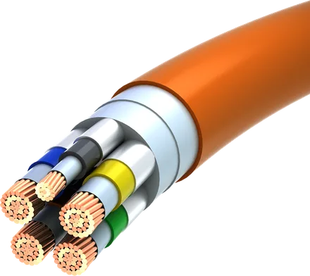 Mineral-Barrier Fire-Resistant Cable